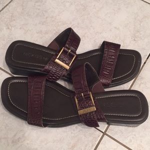 Nickels brown sandals - size 9
